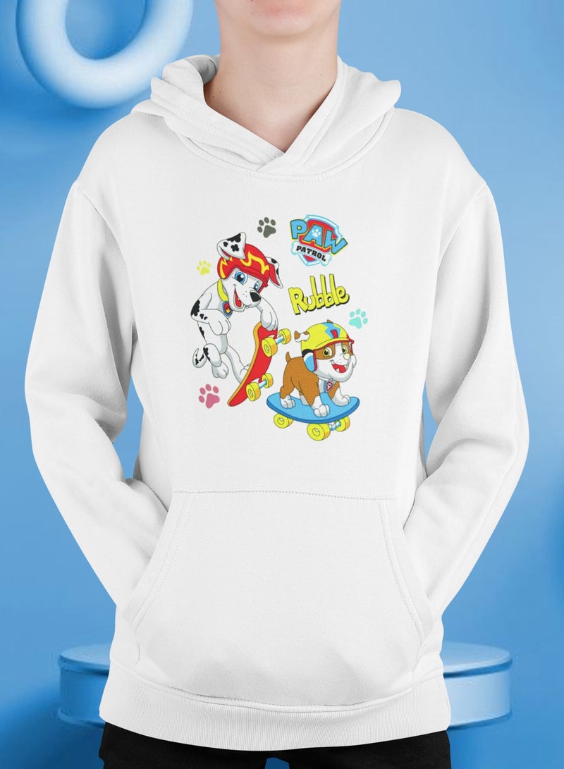 ZOOM Paw Patrol Rubble Hoodie Design For Comfort