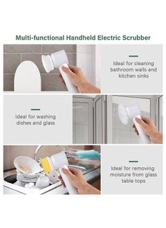 Multi-functional Electric Brush Cleaner 1 Bathroom Sink Kitchen