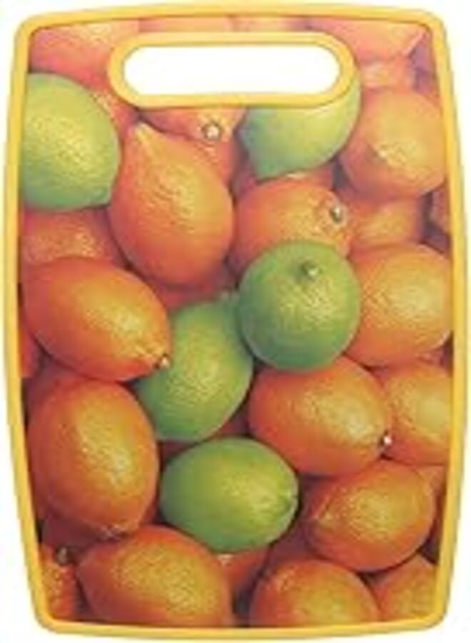 Plastic Chopping Board (Multicolor)