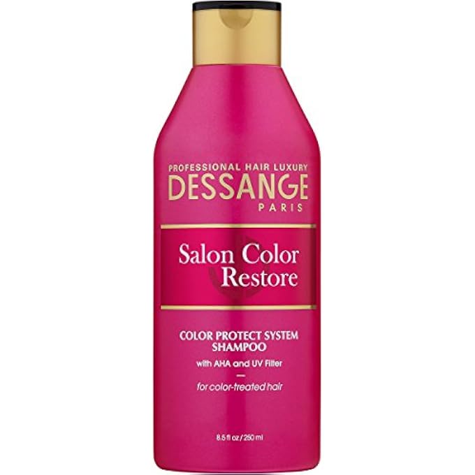 Dessange Salon Color Restore and Protect System Shampoo, 8.5 Fluid Ounce