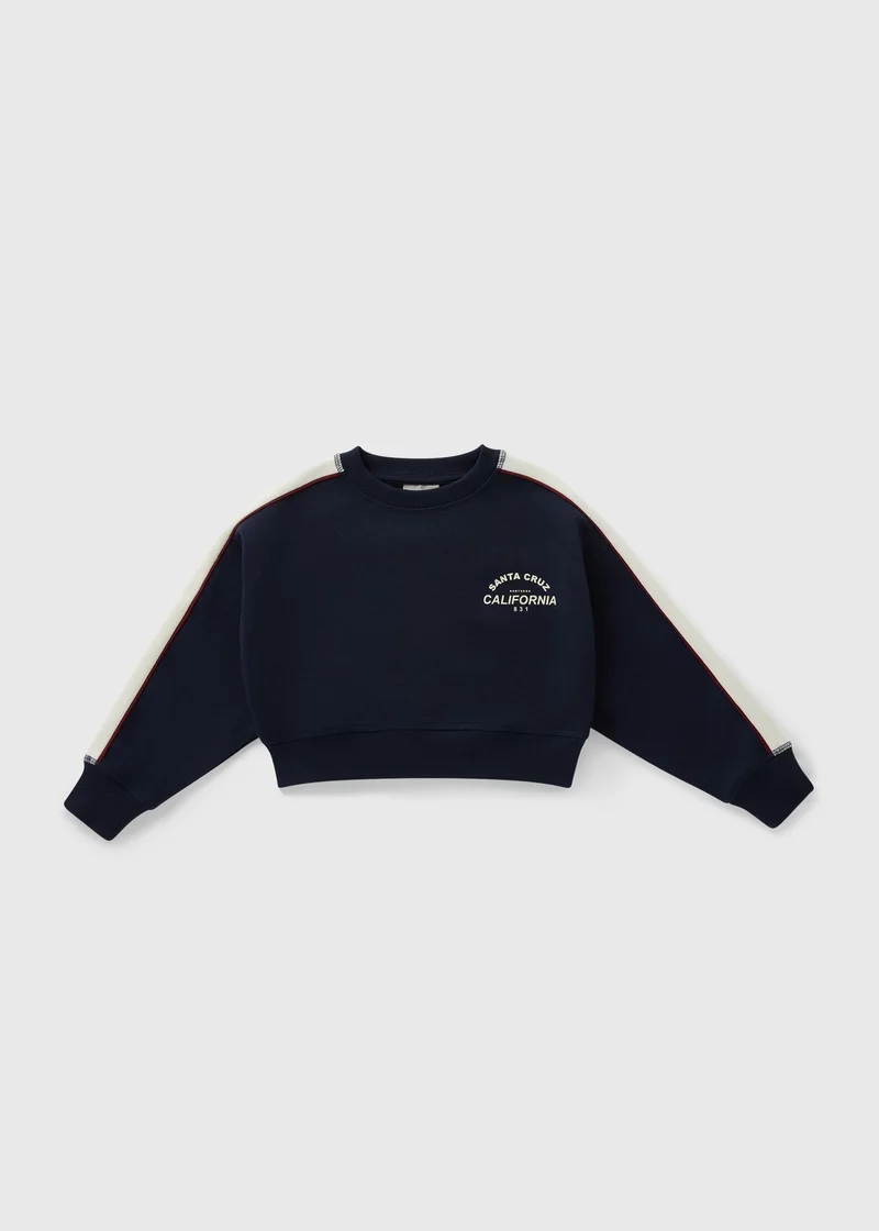 Matalan Girls Navy California Sweatshirt