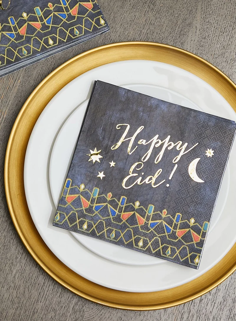 Party Camel 20 Pack Happy Eid Napkins