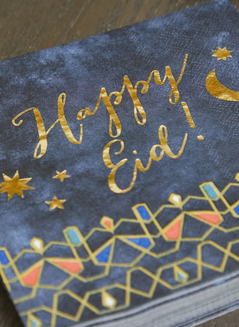 Party Camel 20 Pack Happy Eid Napkins