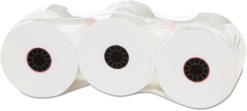 UNIVERSAL 35720 آلة إضافة / لفة آلة حاسبة، 16 رطل، 1/2" نواة، 2-1/4" × 150 قدم، أبيض (عبوة من 3) (UNV35720) - Image 3