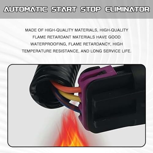 Hirificing Auto Start Stop Eliminator/Delete/Disable/Disabler Compatible with Chevrolet Equinox/Malibu/Cruze 2019-2023, Buick Enclave/Encore 2019-2023, Cadillac XT4/XT5/XT6 2019-2022(Small Plug) - Image 3