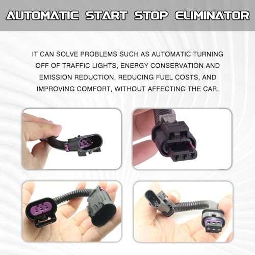 Hirificing Auto Start Stop Eliminator/Delete/Disable/Disabler Compatible with Chevrolet Equinox/Malibu/Cruze 2019-2023, Buick Enclave/Encore 2019-2023, Cadillac XT4/XT5/XT6 2019-2022(Small Plug) - Image 4