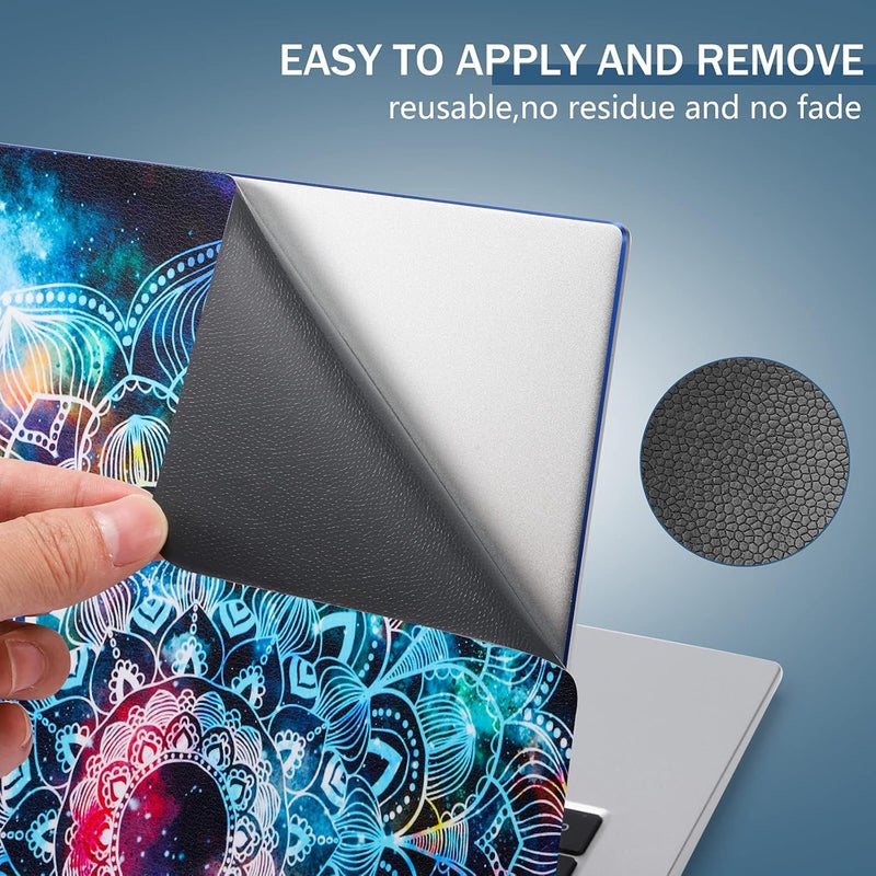 ICOLOR Laptop Skin Sticker Decal 12 13 13.3 14 15 15.4 15.6 inch Personalized Universal Notebook Vinyl Skin Stickers Cover Art Decal Computer Protector (Colorful) - Image 4