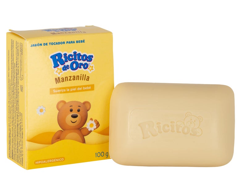 Ricitos de Oro Baby Cleansing Bar Soap with Extract Calming Effect, Chamomile, 6-Pack of 3.5 Oz Each Soap, 6 Soaps - Image 3