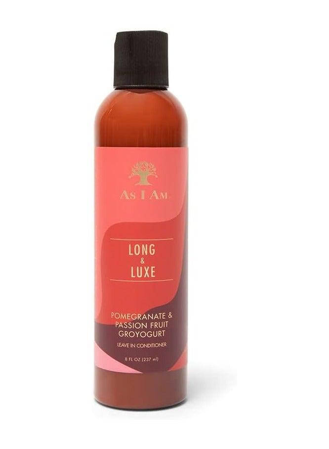 آز أي آم بلسم للشعر الطويل والفاخر بنكهة الرمان وفاكهة العاطفة مع الزبادي، 237 مل - Image 1