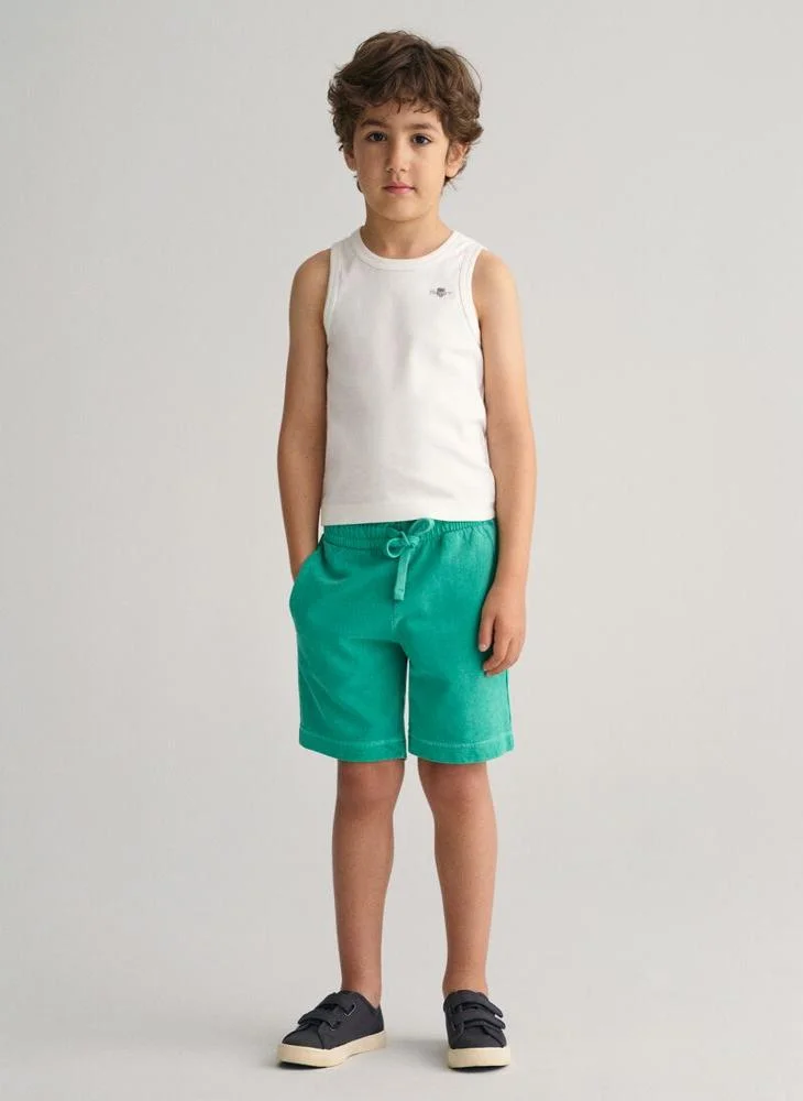 غانت Kids Sunfaded Sweat Shorts