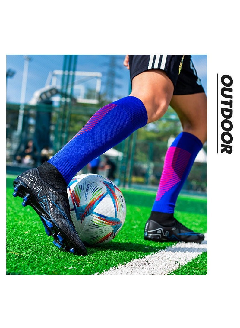 SKT Shiketro Men's soccer cleats for outdoor indoor professional youth boys soccer cleats unisex soccer cleats. - Image 3