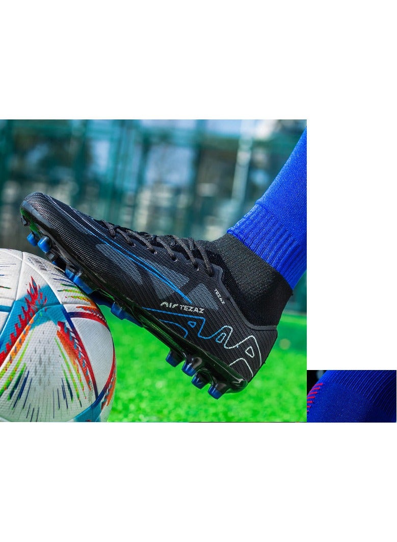 SKT Shiketro Men's soccer cleats for outdoor indoor professional youth boys soccer cleats unisex soccer cleats. - Image 5