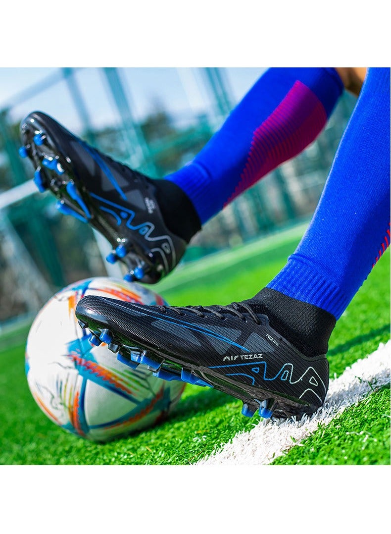 SKT Shiketro Men's soccer cleats for outdoor indoor professional youth boys soccer cleats unisex soccer cleats. - Image 4