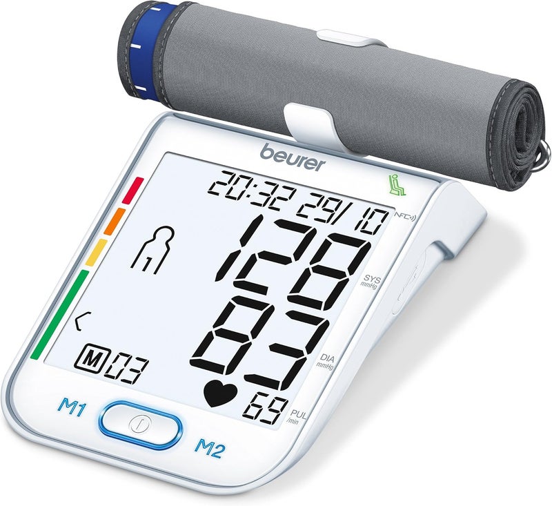 Beurer BM75 Upper Arm Blood Pressure Monitor with HFC and Health Manager - Image 2