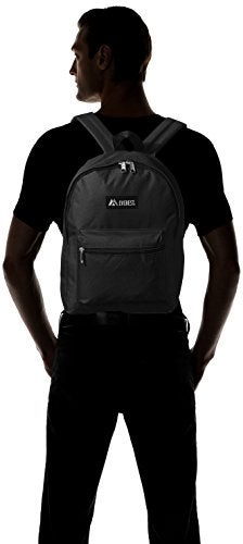 Everest Luggage Basic Backpack, Black, Medium - Image 2
