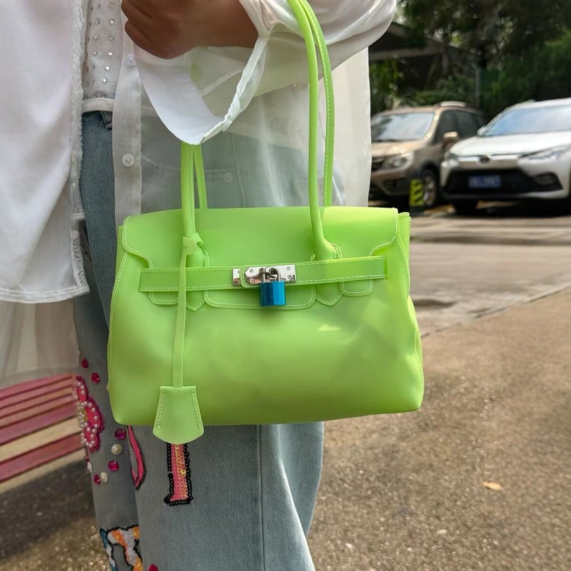 Korean Style Jelly Shoulder Bag Small - Image 1