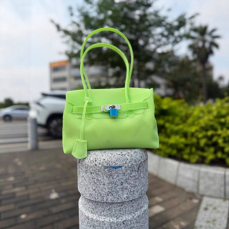 Korean Style Jelly Shoulder Bag Small - Image 4