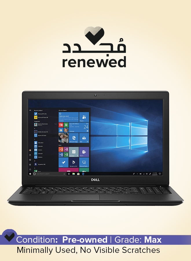 DELL Renewed - Latitude 3500 Laptop With 15.6-inch HD Display,Core i5/8th Gen/8GB RAM/256GB SSD/Intel HD Graphics/Windows 10 English Black - Image 1