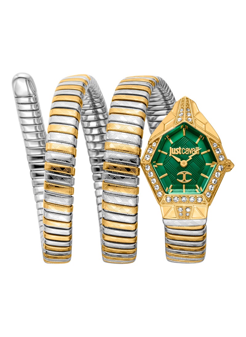Just Cavalli Lady Snake Mesmerizing Jc1L304M0065 - Stainless Steel Female Quartz 2 Hands  - Image 1
