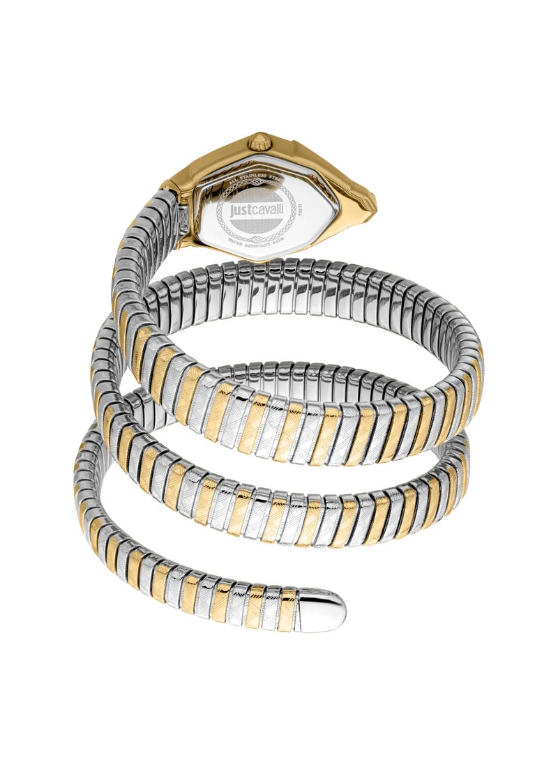 Just Cavalli Lady Snake Mesmerizing Jc1L304M0065 - Stainless Steel Female Quartz 2 Hands  - Image 3