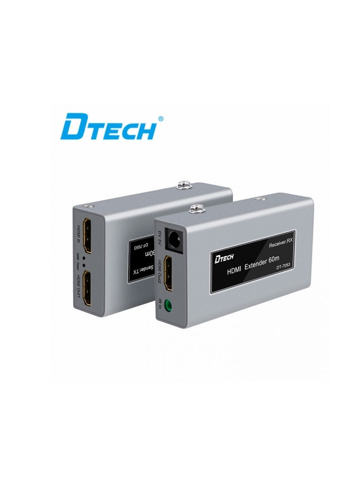 DTECH DT-7053 HDMI Single Cat5e/6 Extender 60m - Image 1