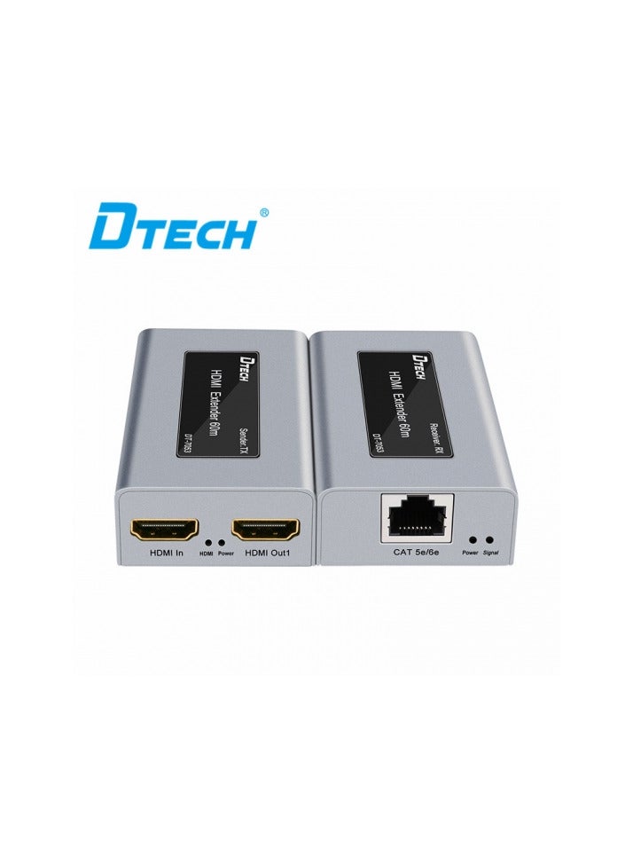 DTECH DT-7053 HDMI Single Cat5e/6 Extender 60m - Image 2
