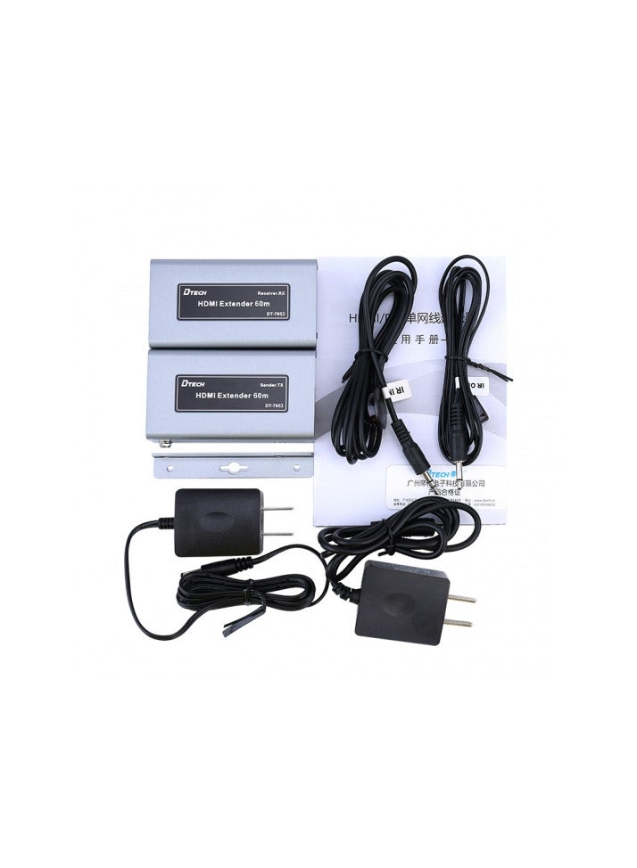 DTECH DT-7053 HDMI Single Cat5e/6 Extender 60m - Image 4