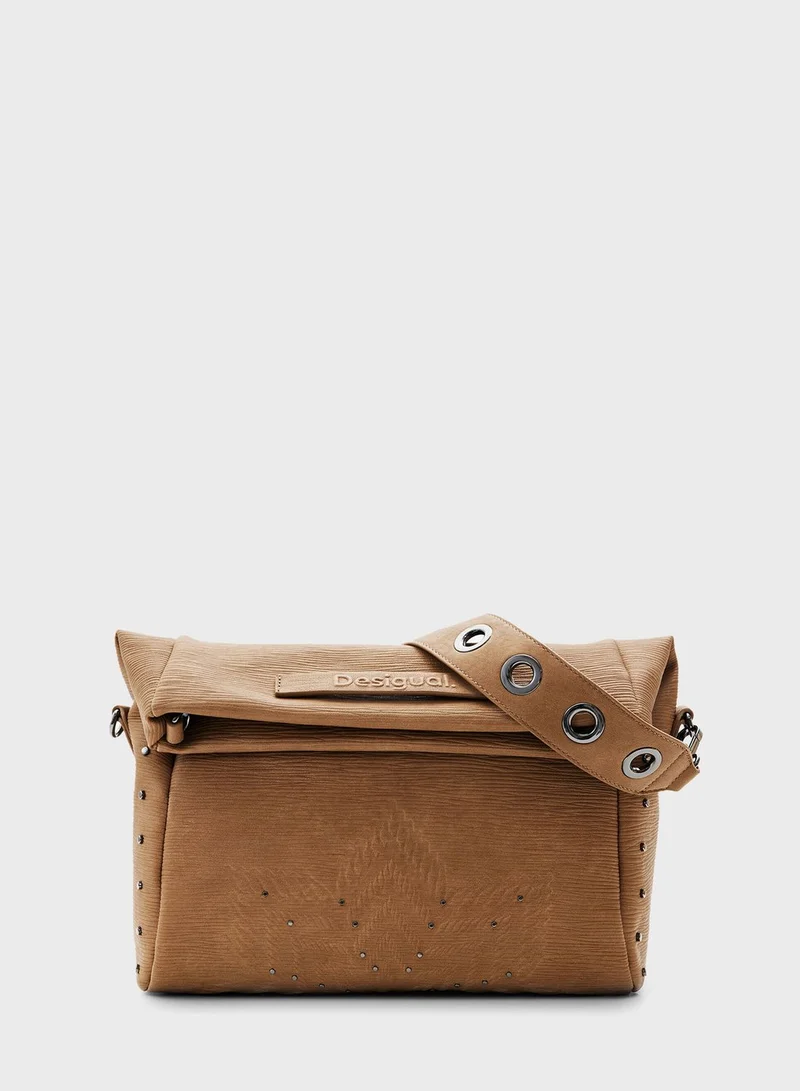 DESIGUAL Star Narrow Strap Crossbody