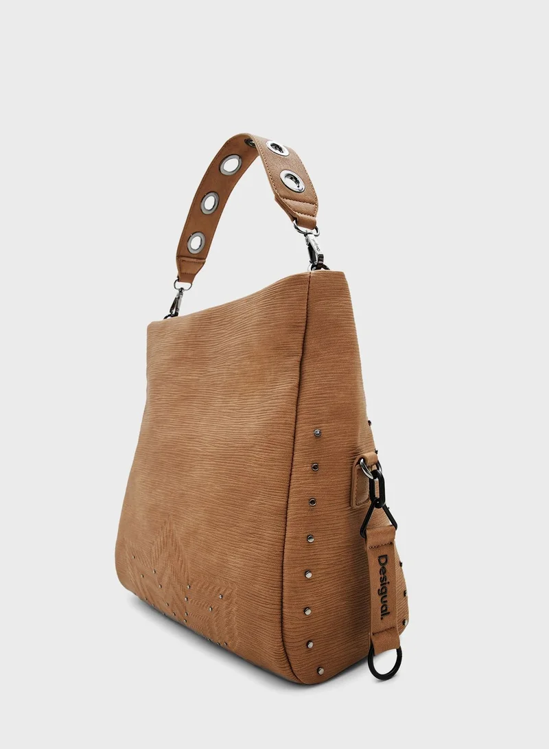 DESIGUAL Star Narrow Strap Crossbody