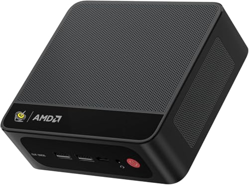 Beelink SER5 MAX Mini PC,AMD Ryzen 7 6800U(8C/16T,up to 4.7 GHz),Mini Computer 24GB LPDDR5 RAM 500GB PCle4.0 SSD Graphics 12 core 2200 MHz,Support 4K Triple Display/Wifi6/BT5.4/USB3.2/HDMI+DP+Type-C - Image 1