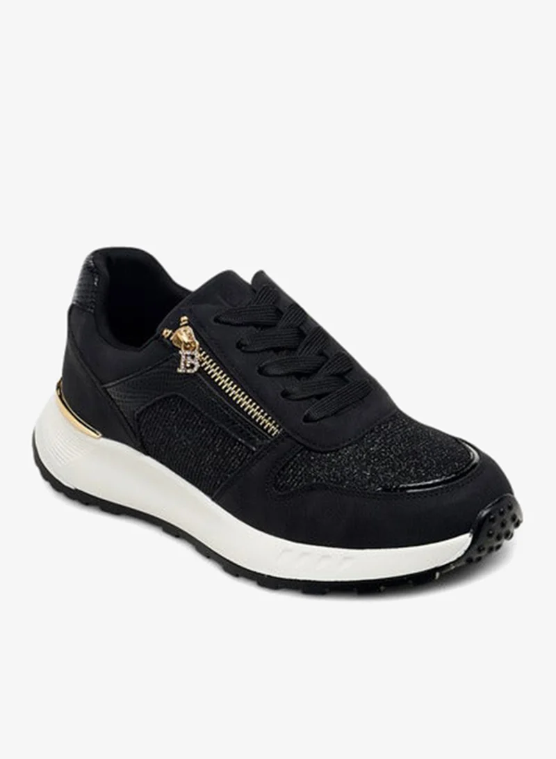 فلورا بيلا من شو إكسبرس سنيكرز نسائي لامع بأربطة