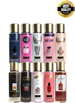 Fabiola 2 Pieces Swagger Body Spray 250ML And 2 Pieces Secret Bomb Body Spray 250ML And 2 Pieces Victory Body Spray 250ML And 2 Pieces Far Away Body Spray 250ML And 2 Pieces Olympic Body Spray 250ML And 2 Pieces Makhmaria Body Mist 250ML And 2 Pieces Crystal Women Body Spray 250ML And 2 Pieces Like You Belle Body Spray 250ML And 2 Pieces Love Body Spray 250ML And 2 Pieces Amerat Al Arab Body Spray 250ML  - Image 2
