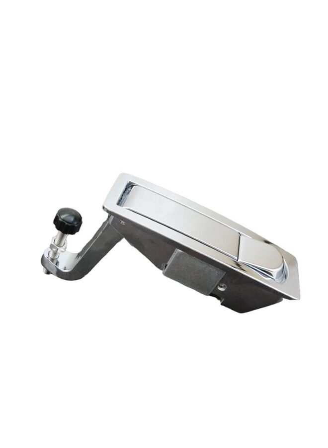 4PCS Compression Latch Lock Trigger Latch Zinc Alloy Adjustable Lever Hand Operated Flush Lever Compression Latches Black(WHITE) - Image 2