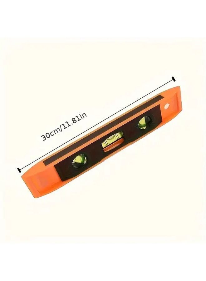 2pcs Magnetic Torpedo Level 45 Degree Angle Dual Ruler Shock Resistant No Battery - Image 4