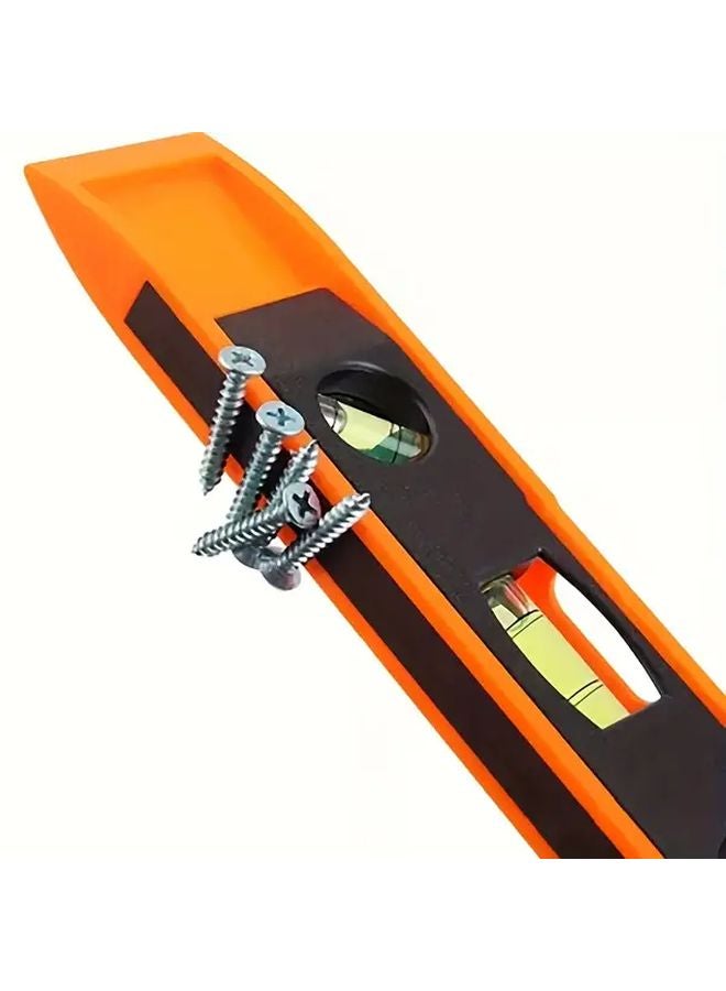 2pcs Magnetic Torpedo Level 45 Degree Angle Dual Ruler Shock Resistant No Battery - Image 3