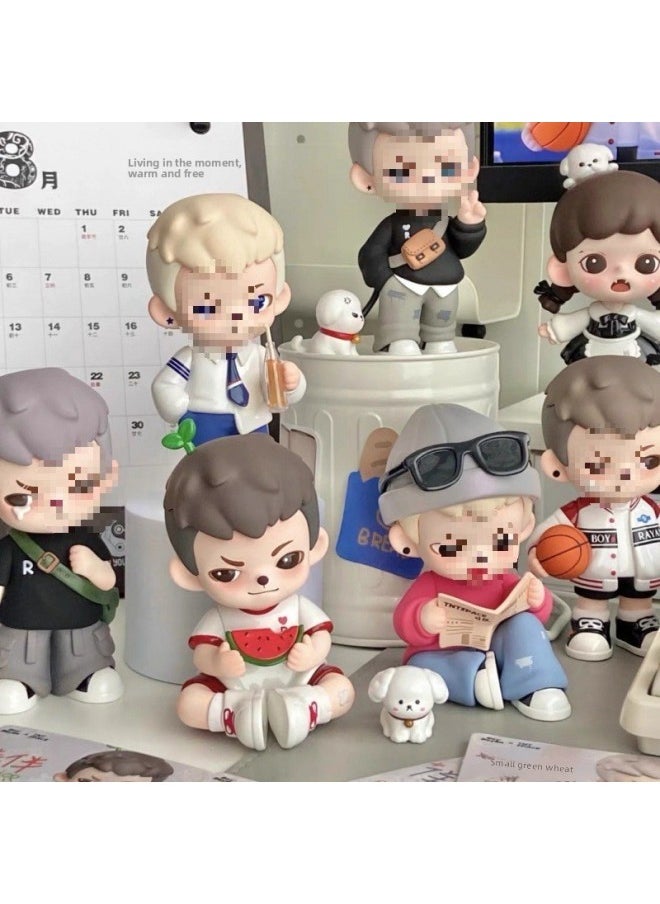 ماركة غير محددة نسخة الوطن الأم من صندوق Tnt Young Time Blind Box Rayan White Juvenile Tide Play الذي يمكن حمله يدويًا للأولاد هدية عيد الميلاد - اللون: التفكير (غير صندوق وغير مفتوح)  - Image 3