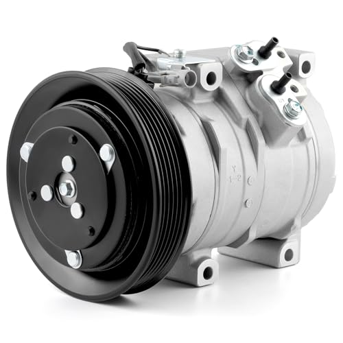Farrme A/C Compressor Fit for Toyota Corolla Matrix 1.8L 2003-2008 CO 27000C Automotive Replacement AC Compressor with Clutch 8832002120, 295525NH, 144004C - Image 1