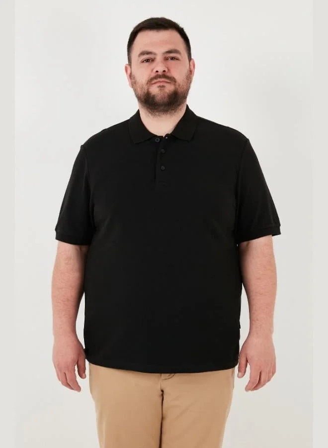 Buratti  Buratti Cotton Regular Fit Plus Size Polo Collar T Shirt Men's Polo Collar T Shirt 5902127B for Men | Best Price UAE