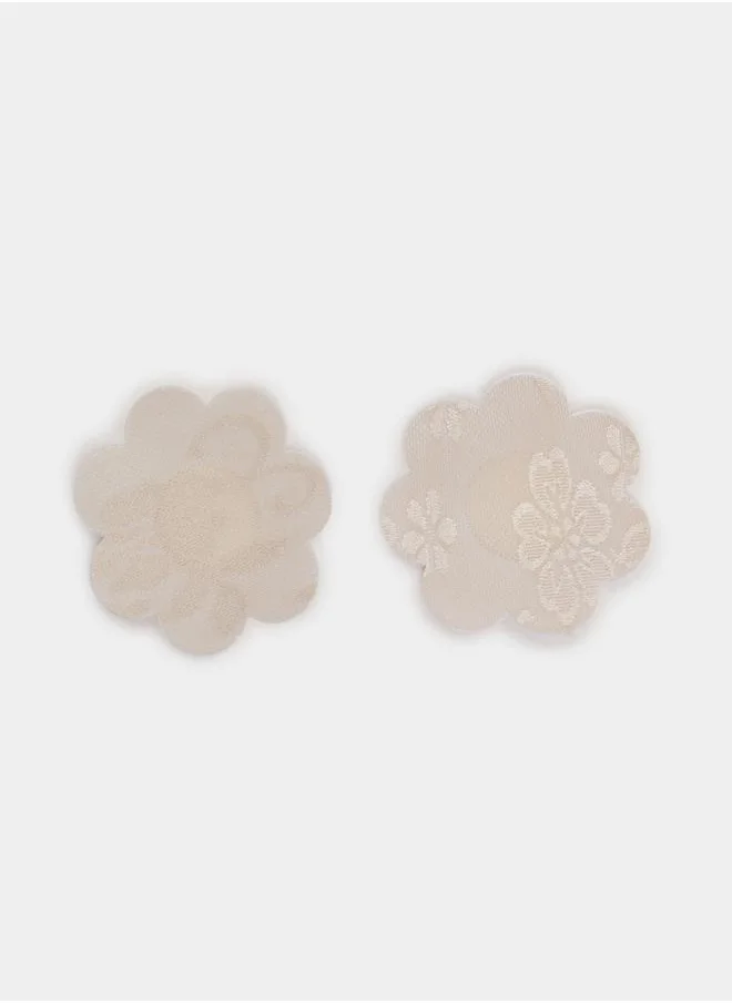 Styli Pack of 5 - Lace Flower Shape Nipple Covers