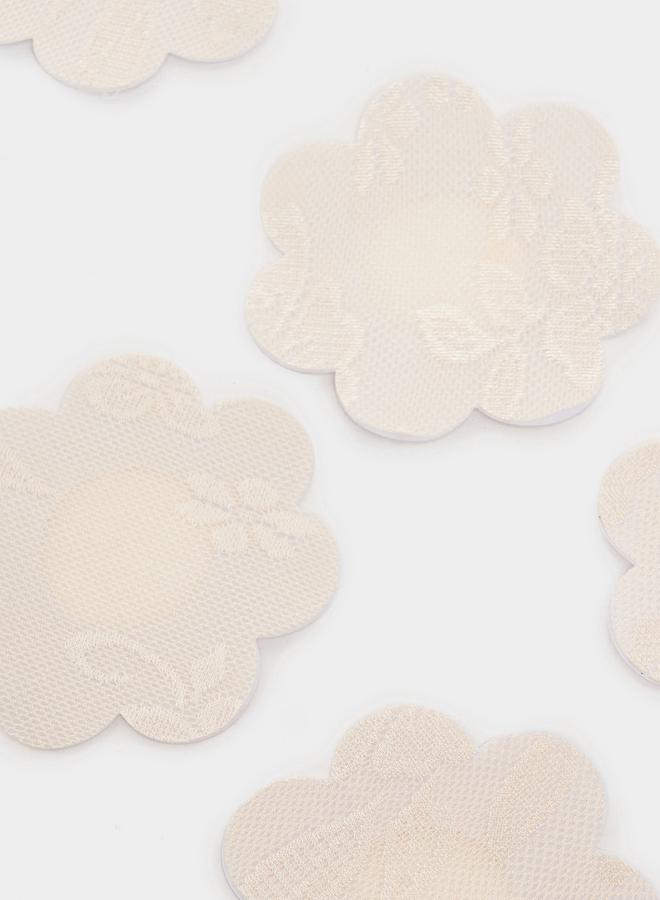 Styli Pack of 5 - Lace Flower Shape Nipple Covers  - Image 4