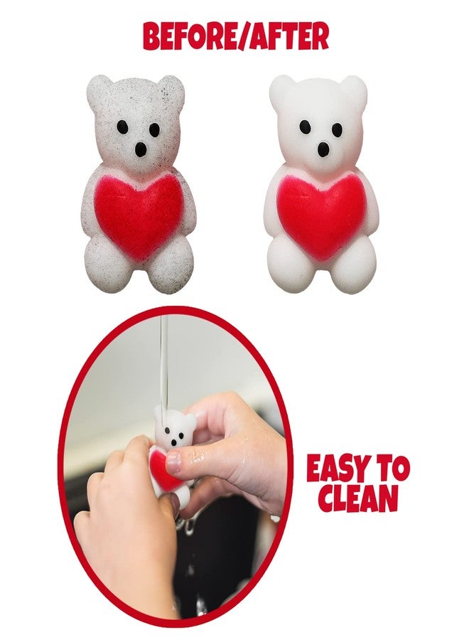 آرت كريتيفيتي مجموعة ألعاب ArtCreativity الصغيرة الإسفنجية لعيد الحب، 48 قطعة، مجموعة كبيرة، 12 تصميمًا لطيفًا، ألعاب لتخفيف التوتر للأطفال والكبار، هدايا عيد الحب، هدايا الحفلات، حشوات أكياس الهدايا، ألعاب مبتكرة ممتعة وإسفنجية - Image 5