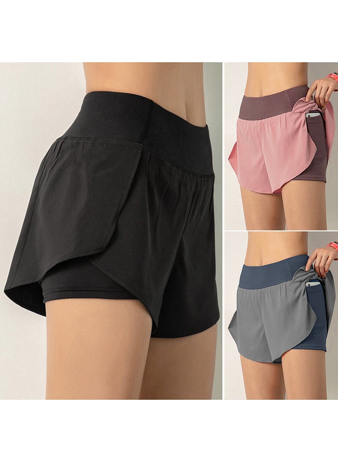 Women Running Shorts 2-in-1 with Pocket Wide Waistband Coverage Layer Liner Lounging Sport Yoga Leggings Fitness Workout Athletic Gym Home Sportswear - pzsku/ZF2042B79E81081AC6591Z/45/_/1721361749/0af71071-3290-411d-97c8-e4af0cc871e5