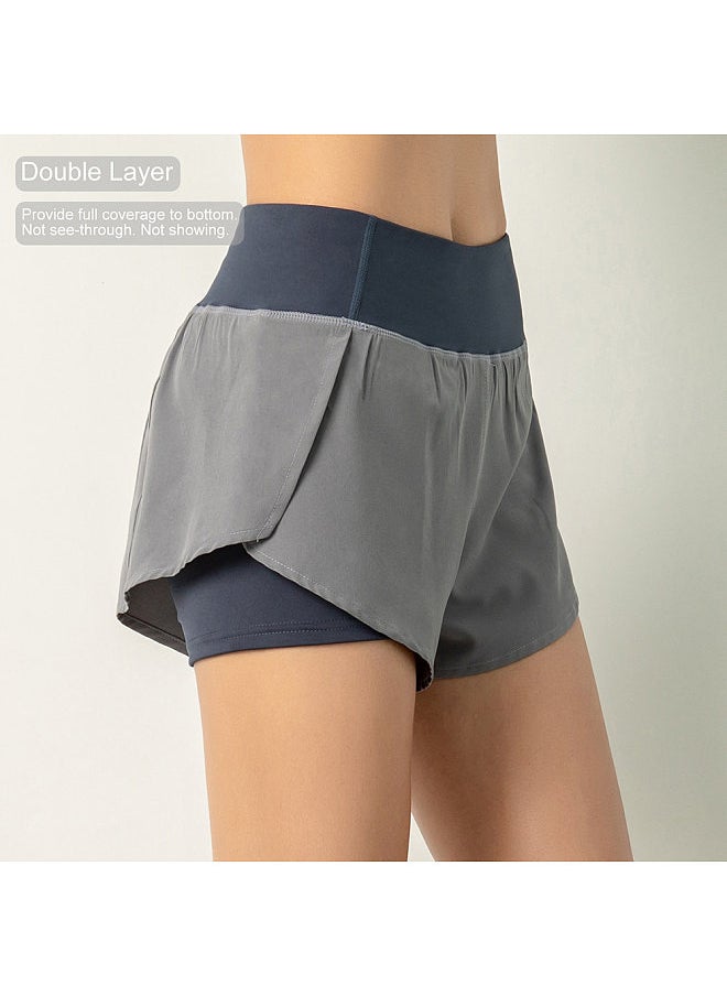 Women Running Shorts 2-in-1 with Pocket Wide Waistband Coverage Layer Liner Lounging Sport Yoga Leggings Fitness Workout Athletic Gym Home Sportswear - pzsku/ZF2042B79E81081AC6591Z/45/_/1721361753/730aa40c-8fdd-4b48-8f7b-d5b38d49ae82