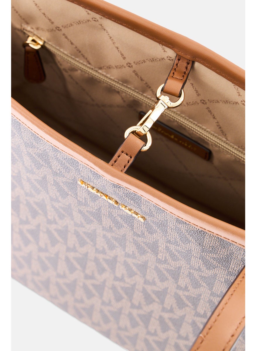 Michael Kors Women Brand Logo Tote Bag 29 H x 40 L x 12 W cm, Brown  - Image 4