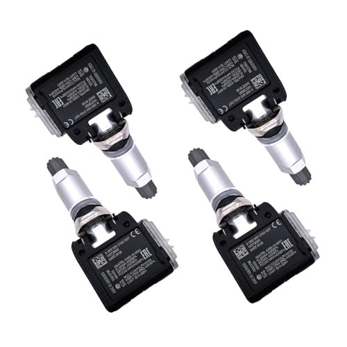Prefer Warehouse TPMS Sensor 433MHz 4-Pack Compatible with Mercedes-Benz E300 E350 G63 CLA GLE GLS AMG-GT (2016-2030), Pre-Programmed Sensors Replaces A0009052102 A0009054104 - Image 1