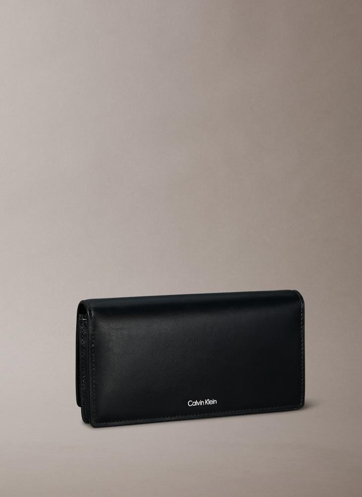 CALVIN KLEIN Emblem Hardware Long Bifold Wallet - Image 2