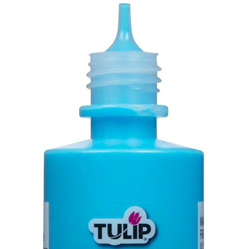 TULIP Puff Paint Fluorescent Slick Neon Blue 4 Fl Oz (Pack of 1) - Image 4
