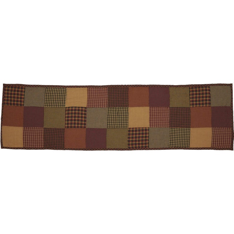 VHC Brands, Heritage Farms, Cotton, 13x48, Quilted Runner, Red - Image 4
