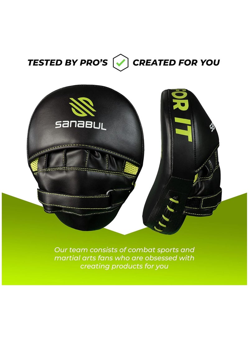 سنابول قفازات سانابول المنحنية لفنون القتال المختلطة أداء احترافي لحصص الملاكمة والكيك بوكسينج حماية متقدمة وراحة فائقة أثناء التمارين - Image 3