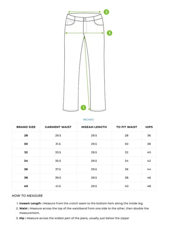 ذا بير هاوس Men’s Jeans Casual Stylish Everyday Denim for Work, Travel, Outings, Versatile Bottom Wear Suitable for All Occasions and Seasons